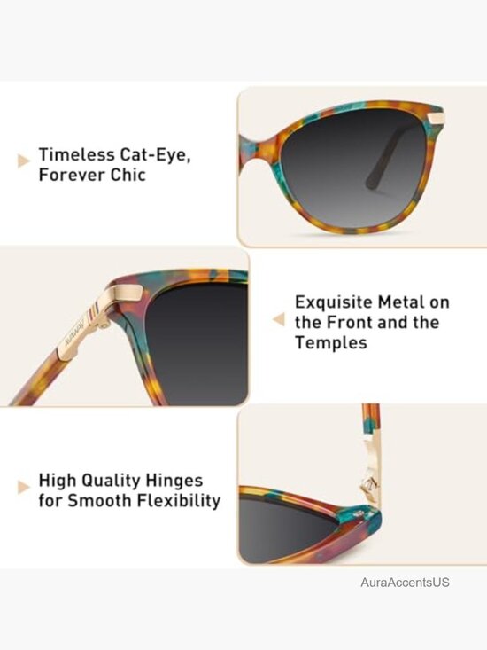 Polarized Cat Eye Sunglasses UV400 Protection Driving Travel Summer main image 5